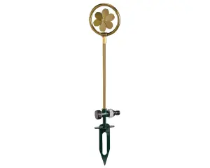 Rotating Garden Flower Sprinkler Water Grass Lawn Sprayer Hose Watering Stake