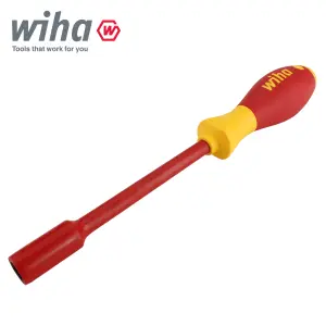 Wiha Hex Driver Screwdriver 1000v VDE Electrician 9mm SoftFinish Grip 00860