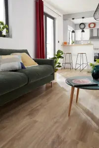 GoodHome Lydney Wood planks Natural wood effect Laminate Flooring, 1.759m²