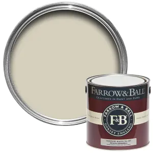 Farrow & Ball Estate Shadow White No.282 Eggshell Paint, 2.5L