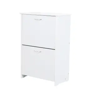 Maison by Premier White Finish Shoe Storage Cupboard