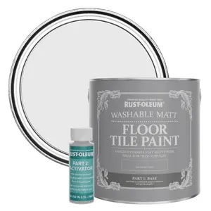 Rust-Oleum Monaco Mist Washable Matt Floor Tile Paint 2.5L