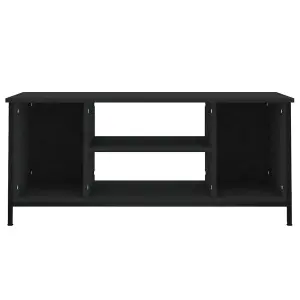 Berkfield TV Cabinet Black 102x35x45 cm Engineered Wood