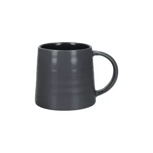 Mikasa Serenity Ceramic 440ml Slate Grey Mug