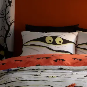 Mummy Glow in the Dark Duvet Cover Set