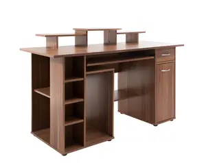 San Diego Computer Desk in Walnut Look