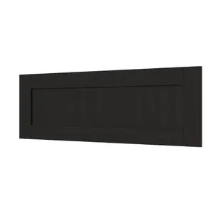 GoodHome Verbena Matt charcoal Shaker Drawer front, bridging door & bi fold door 1000mm