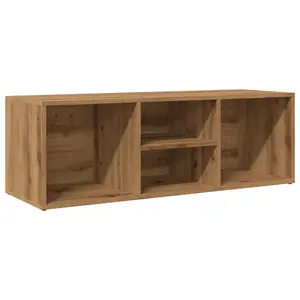 Berkfield Shoe Storage Bench Artisan Oak 105x35x35 cm Engineered Wood