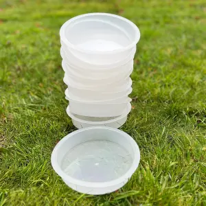 Plastic Replacement Bird Bath for Bird Feeding Stations (Set of 10)