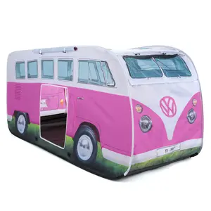 Volkswagen Pink Camper van Pop up 3-man Tent