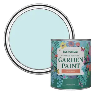 Rust-Oleum Duck Egg Satin Garden Paint 750ml