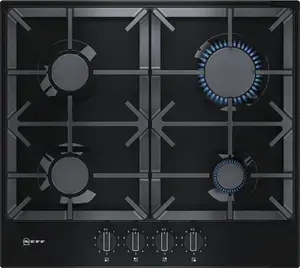 NEFF T26DS49S0 Gas Hob - Black, Built-In