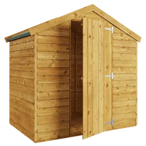 BillyOh Super Saver Overlap Apex Wooden Shed - 4x6