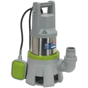 High Flow Submersible Dirty Water Pump with Automatic Cut-Out - 417L/Min - 230V for Efficient Drainage