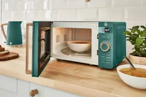 Swan Nordic Pine Green 20 Litre Digital Microwave