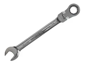 Faithfull SJW6116 Ratchet Combination Spanner Flex Head CV 16mm FAISPARAT16