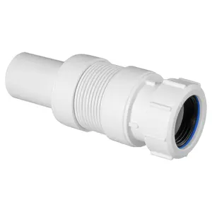 McAlpine MINIFLEX-4 1.25" universal compression connection x 1.25 " plain spigot Short Miniflex Flexible Connectors