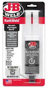 J-B Weld KwikWeld Epoxy Syringe