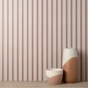 Acoustic Panel Blush Pink Wallpaper