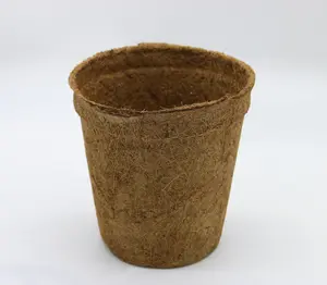 Coir Products 17cm Coir Pot for Indoor and Outdoor Use