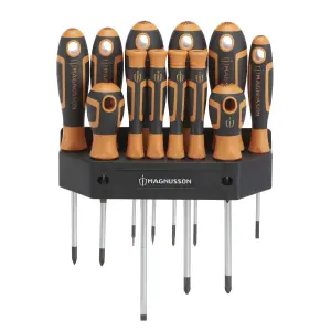 Magnusson 12 piece Standard Mixed Screwdriver set