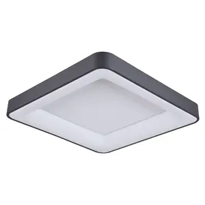 Luminosa Giacinto Modern Integrated LED Semi Flush Light, 4000K