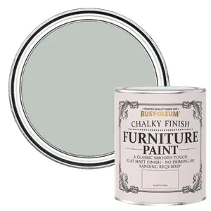 Rust-Oleum Chalk Green Chalky Furniture Paint 750ml