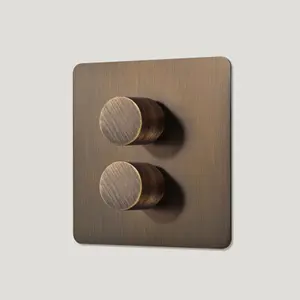 MAXWELL 2G Smooth Dimmer Switch - Antique Brass