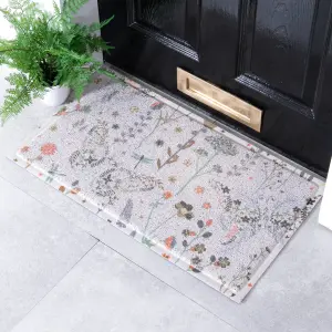 Butterfly Floral Doormat (70 x 40cm)