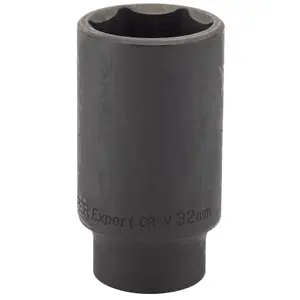 Draper Expert 32mm 1/2" Square Drive Deep Impact Socket 35519