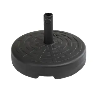 Sunjoy Universal Black Weave Patio Umbrella Base