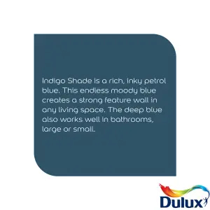 Dulux Easycare Washable & Tough Indigo Shade Matt Wall paint, 30ml