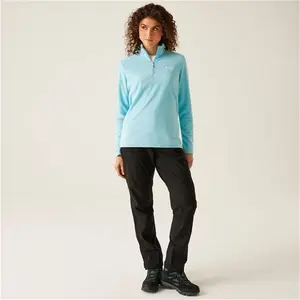 Regatta Women's Blue Sweethart Lightweight Half-Zip Fleece, Size: 14