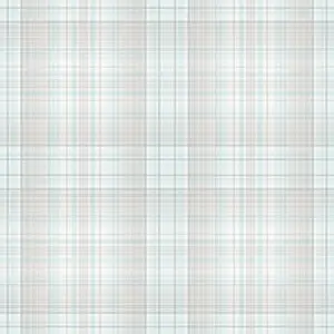 Galerie Abby Rose 4 Turquoise Grey Check Plaid Smooth Wallpaper