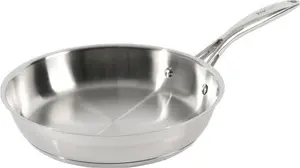 Procook Professional Steel Cookware - Uncoated Frying Pan - 24cm