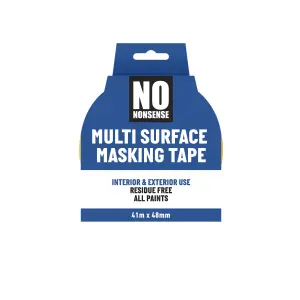 No Nonsense Yellow Masking Tape (L)41m (W)48mm