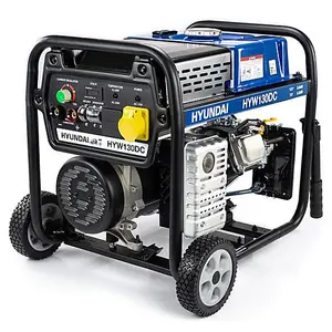 Hyundai 3.2kW / 4kVa Petrol Welder Generator, 120 Amp DC Welder HYW130DC