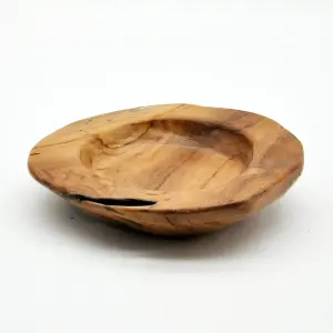 Med Root Fruit Bowl - L30 x W30 x H8 cm - Teak