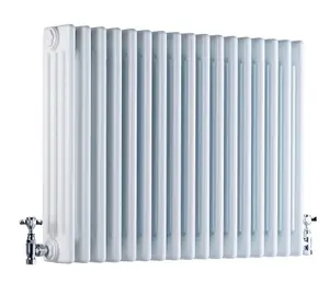 Acova White 4 Column Radiator, (W)812mm x (H)600mm