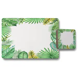 Tropical Leaves (Placemat & Coaster Set) / Default Title