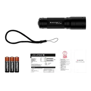 Ledlenser Police Tac Torch PTT AAA Battery 280 Lumen Tactical LED Hand Torch