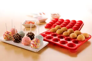 Essentials by Premier 20 Mould And 40 Sticks Cake Pop Mould