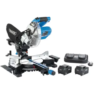 Draper  D20 20V Brushless Sliding Compound Mitre Saw, 185mm 99765