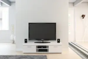 Birlea Edgeware TV Unit In White