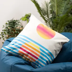 Veeva Sunset and Rainbow Soleil Outdoor Cushion