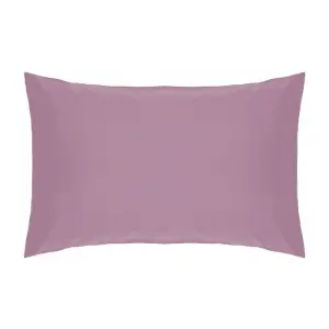 Belledorm Easycare Percale Housewife Pillowcase Misty Rose (One Size)