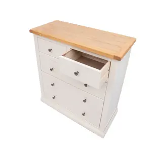 Castelli 5 Drawer Chest of Drawers Brass Knob