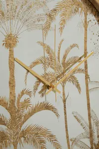 Interiors by Premier Celina Botanical Wall Clock