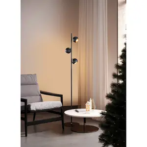 Dulaney 155cm Reading Floor Lamp Black