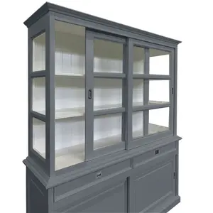 Stiles Display Cabinet Trafic Grey